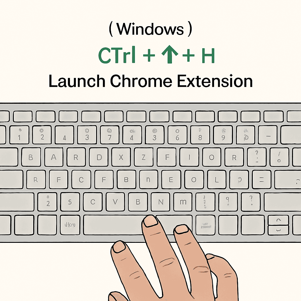 Quizzy App Keyboard Shortcuts on Windows
