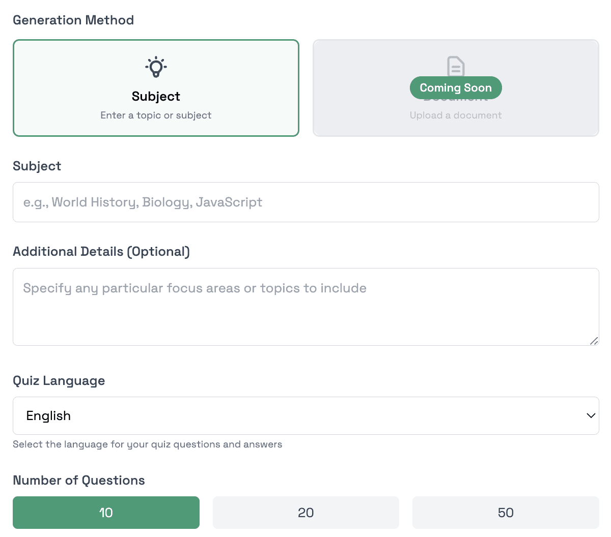 QuizForge Demo